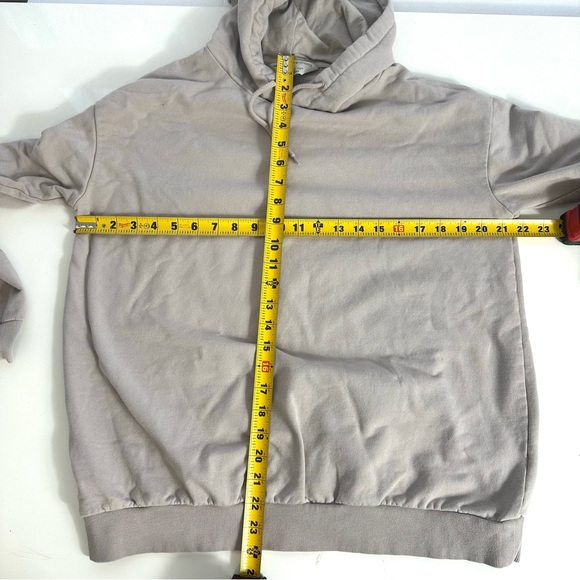 Maternity PRIMARK PARENTHOOD SWEATSHIRT neutral stone cafe long sleeve hooded S - Picture 5 of 10